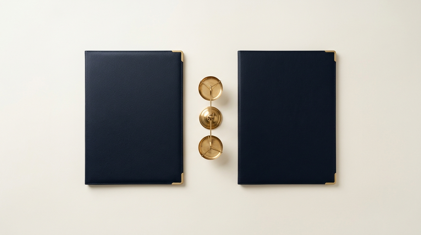 Two US company formation options weighed side by side on a desk — Doola vs Firstbase